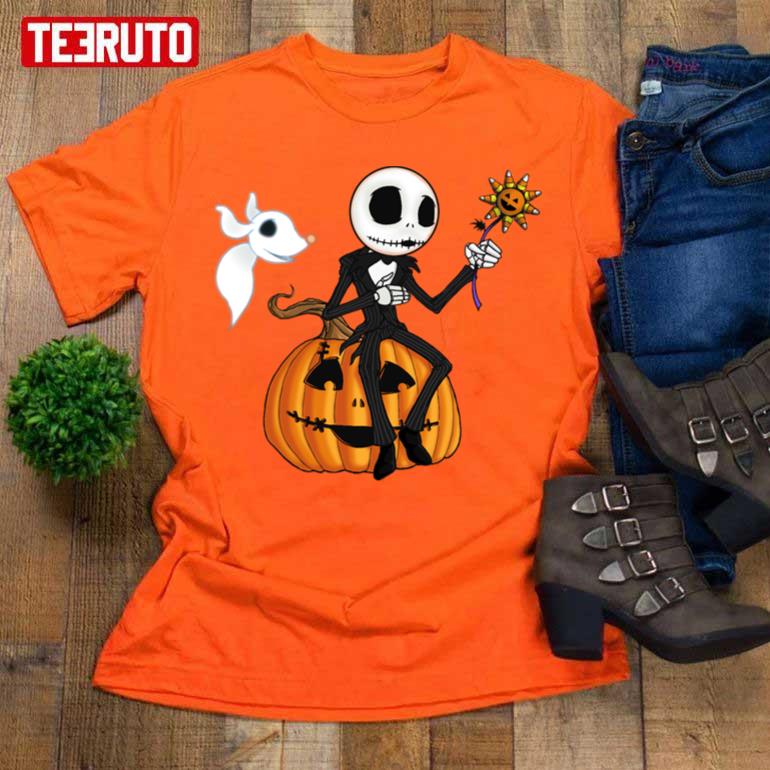 Jack And Zero Halloween Unisex T-Shirt