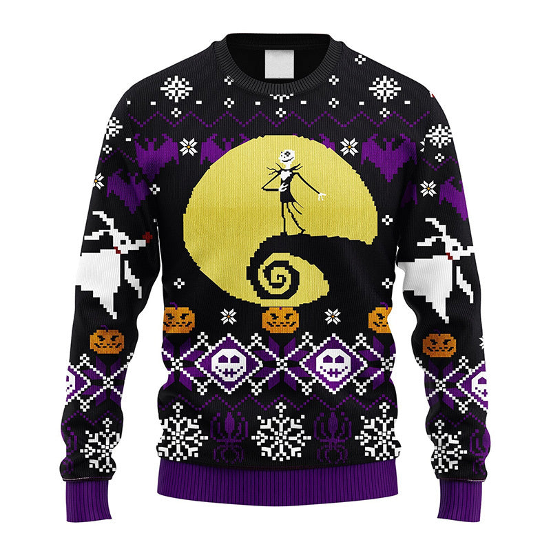 Jack In The Nightmare Before Christmas Ugly Sweater – Best Christmas Gifts 2023