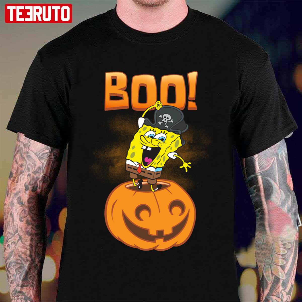 Jack O’ Lantern Halloween Spongebob Unisex T-Shirt