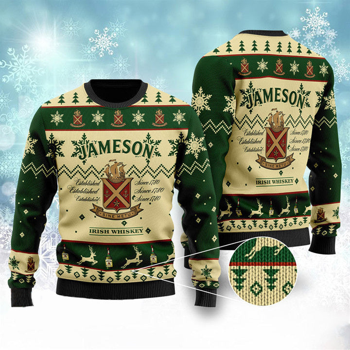 Jameson Irish Whiskey Christmas Sweater – Best Christmas Gifts 2023