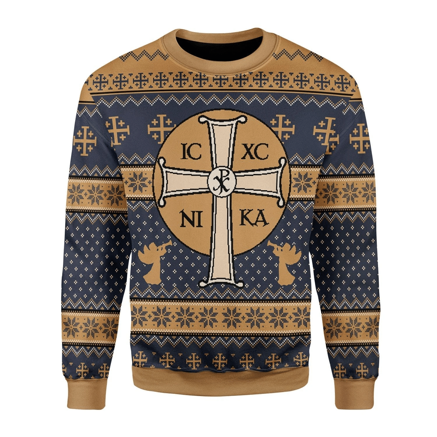 Jesus IC XC Christmas Ugly Christmas Sweater | For Men & Women | Adult | US3403- Best Christmas Gifts 2023