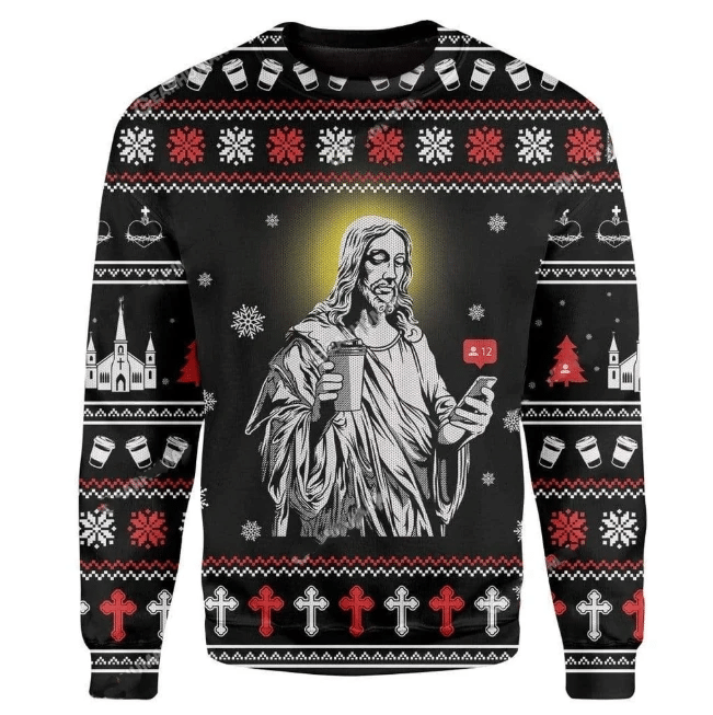 Jesus Ugly Christmas Sweater | For Men & Women | Adult | US1335- Best Christmas Gifts 2023