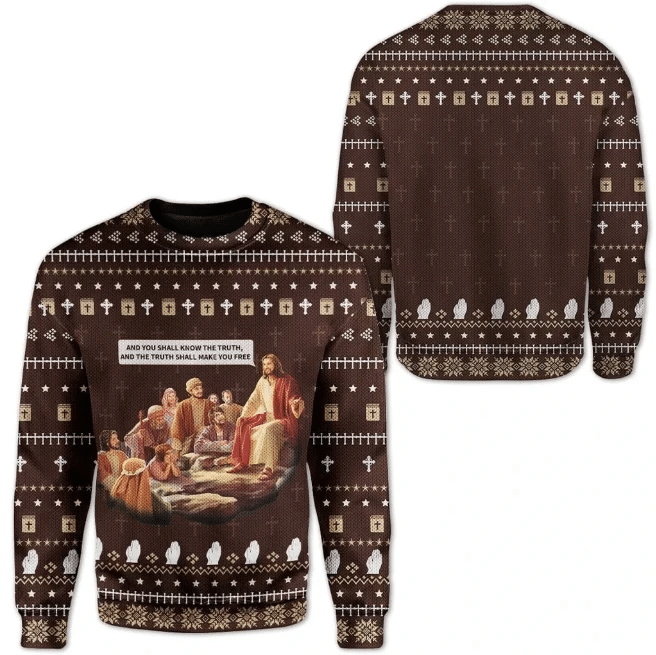 Jesus Ugly Christmas Sweater | For Men & Women | Adult | US1336- Best Christmas Gifts 2023