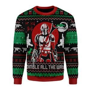 Jingle All The Way Ugly Christmas Sweater | For Men & Women | Adult | US3528- Best Christmas Gifts 2023