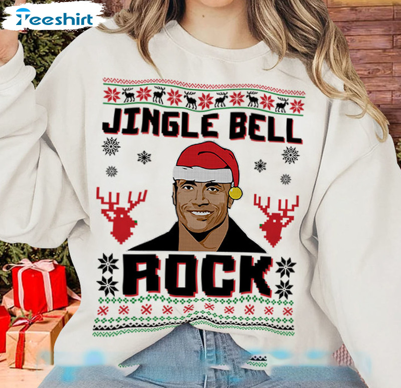 Jingle Bell Rock Christmas Shirt, Christmas Matching Tee Tops Unisex T-shirt