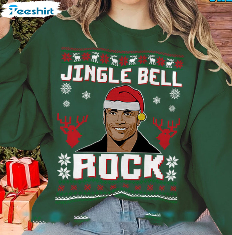 Jingle Bell Rock Christmas Shirt, Christmas Matching Tee Tops Unisex T-shirt