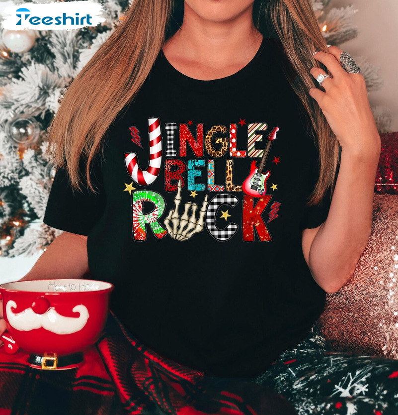 Jingle Bell Rockin Shirt – Lights Christmas Sweater Crewneck