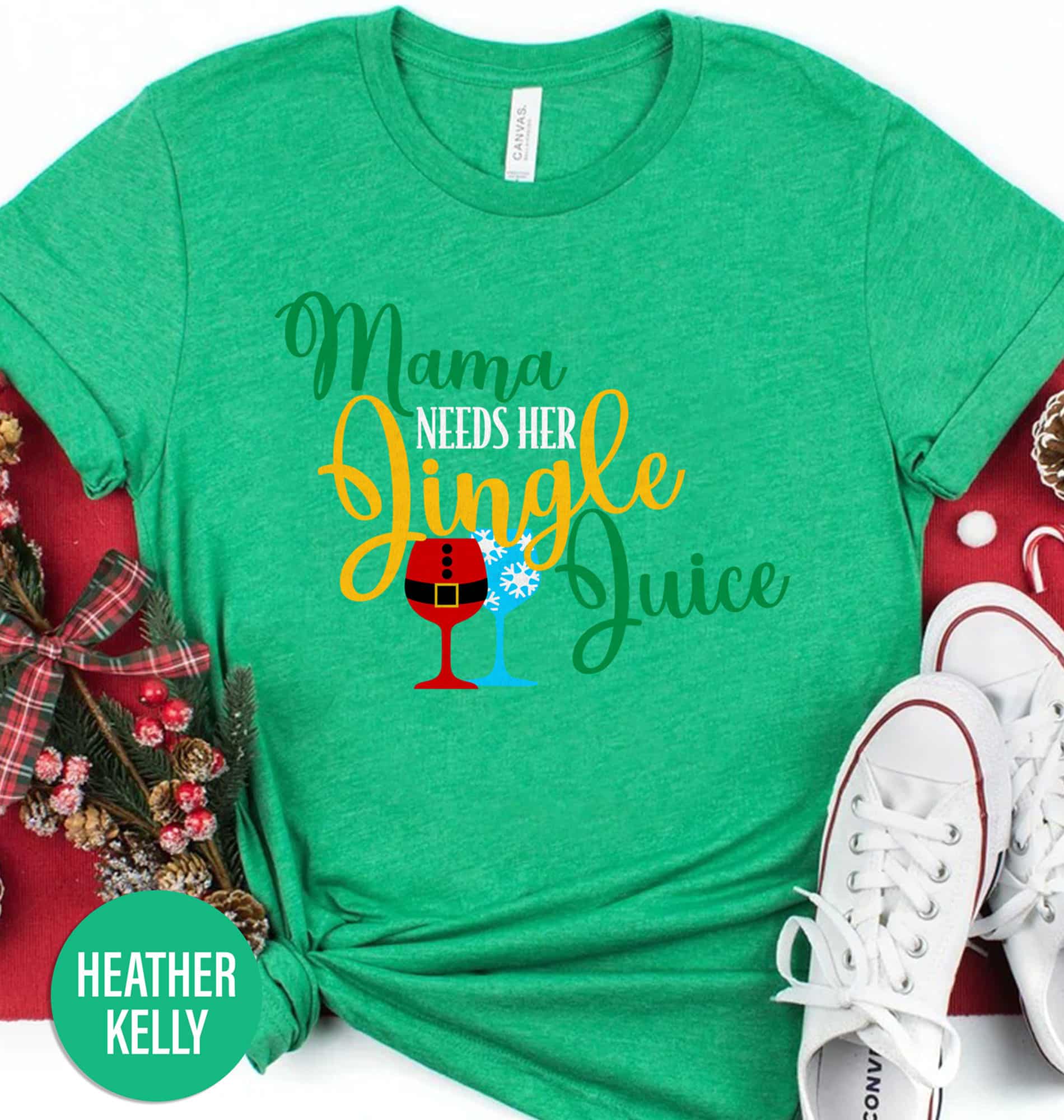 Jingle Juice Christmas Shirt – Mamma’s Holiday Essential