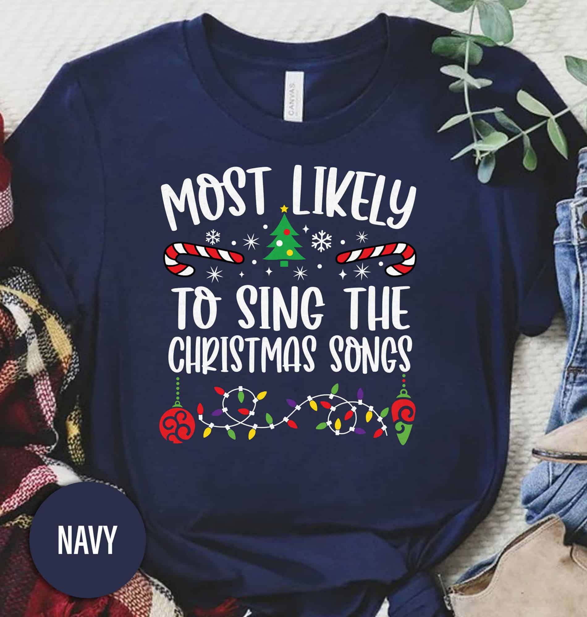 Jolly Caroler Christmas Shirt