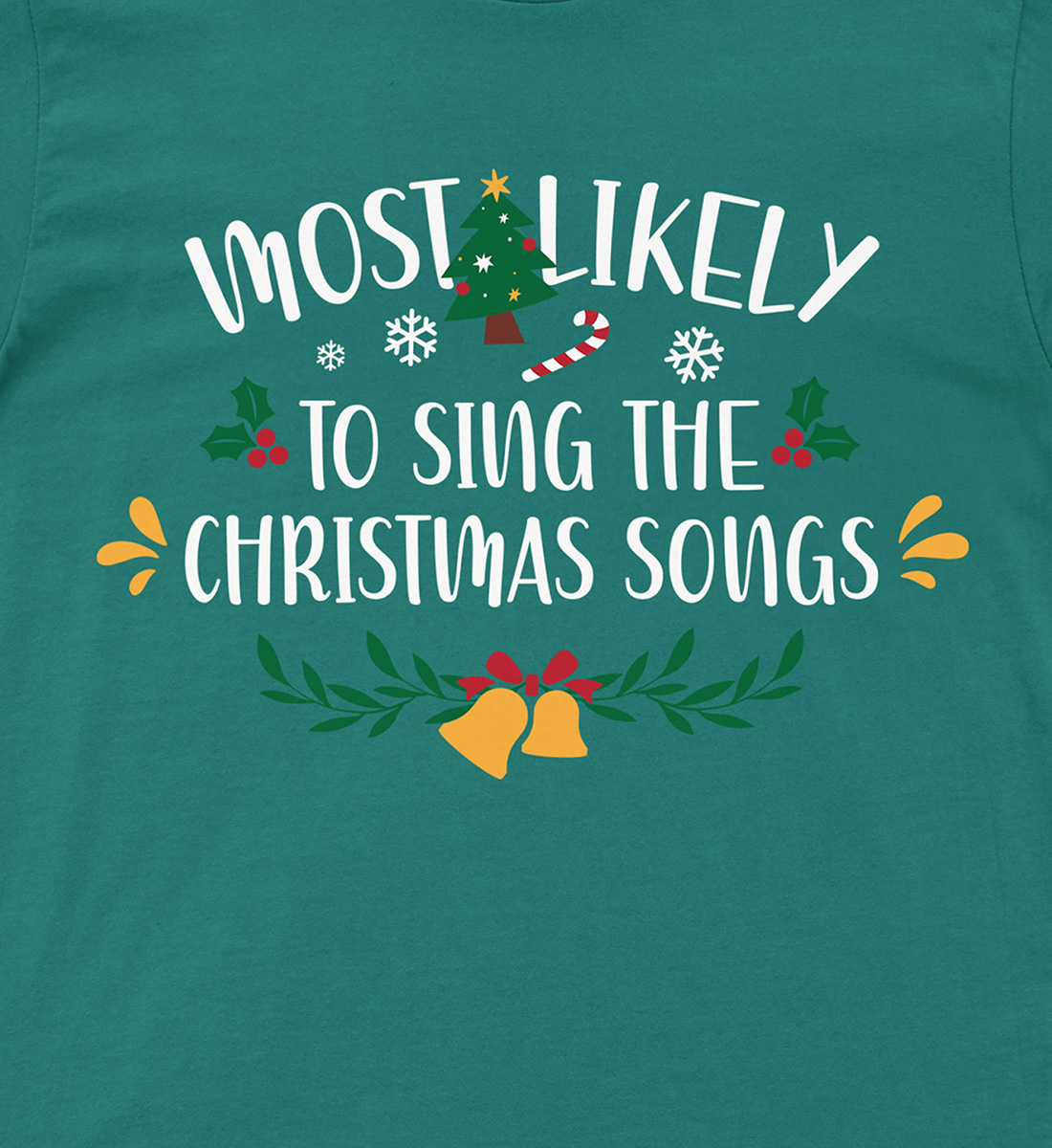 Jolly Caroler’s Favorite Holiday T-Shirt