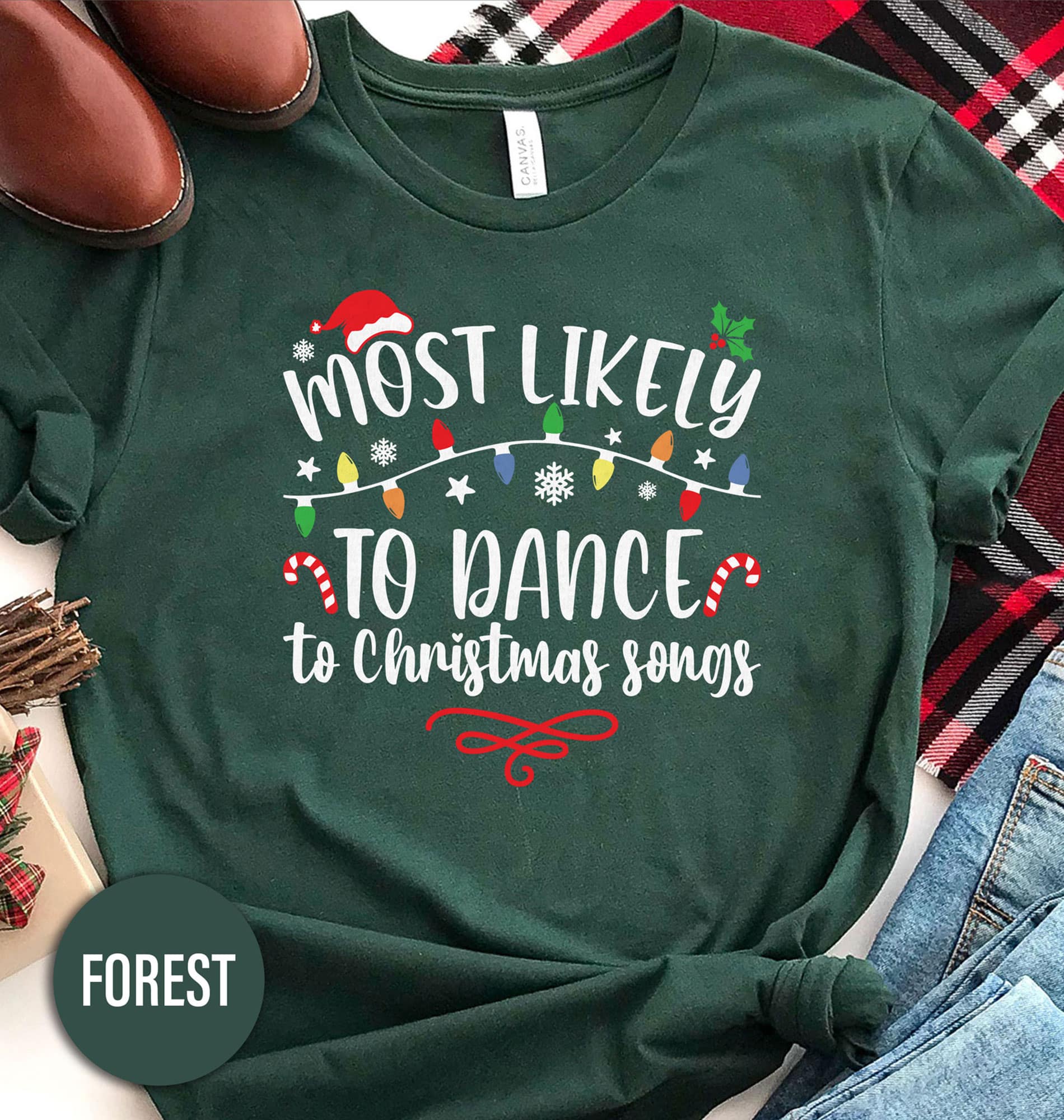 Jolly Dance-Ready Christmas Shirt