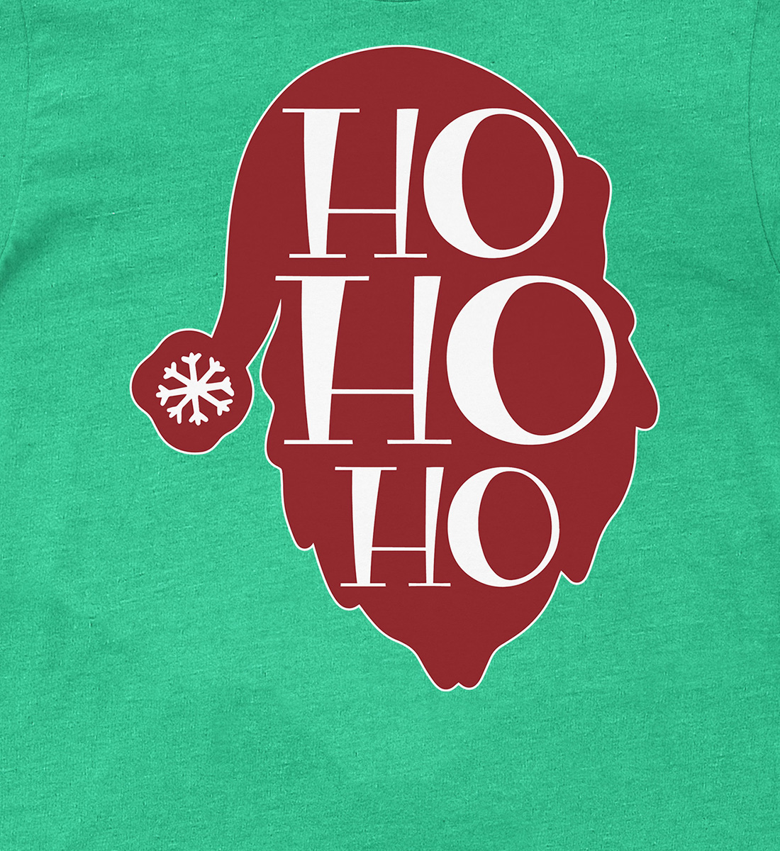 Jolly HO HO HO Festive Christmas Shirt