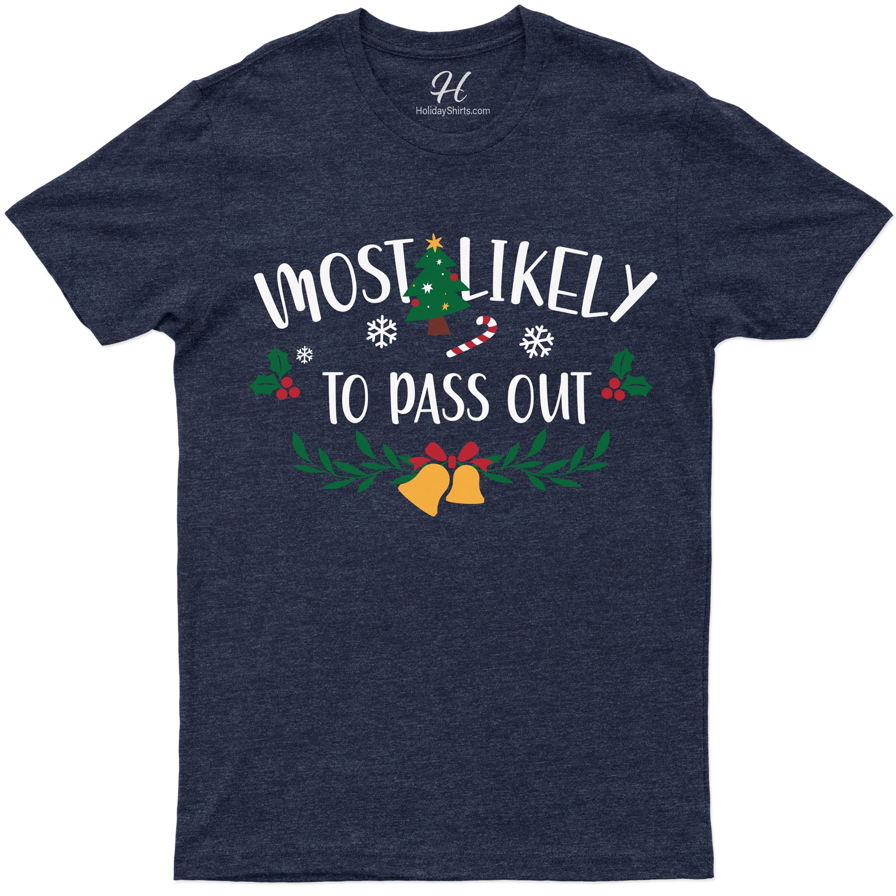 Jolly Pass-Out Christmas Shirt