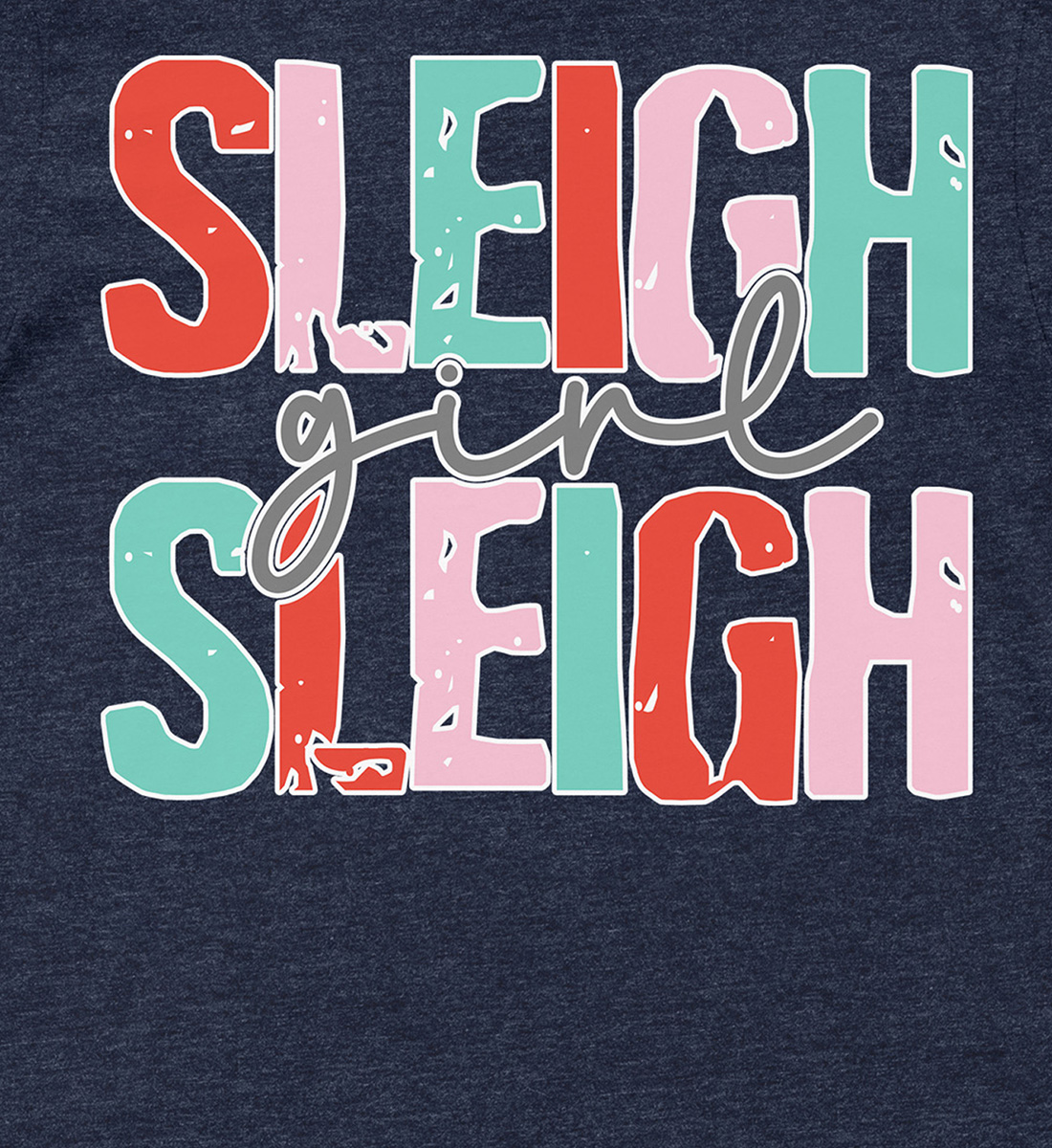 Jolly Sleigh Girl Holiday Shirt – Christmas Delight