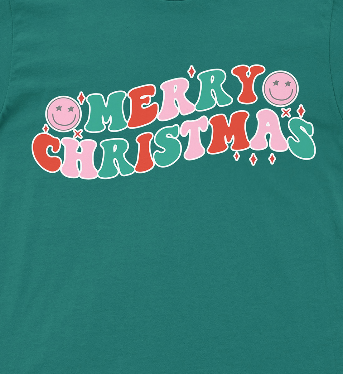 Jolly Smiley Christmas Shirt