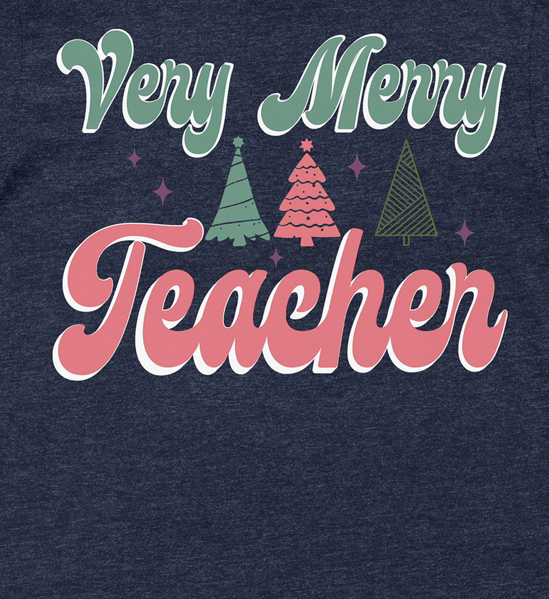 Jolly Teacher’s Holiday Shirt – Merry Christmas