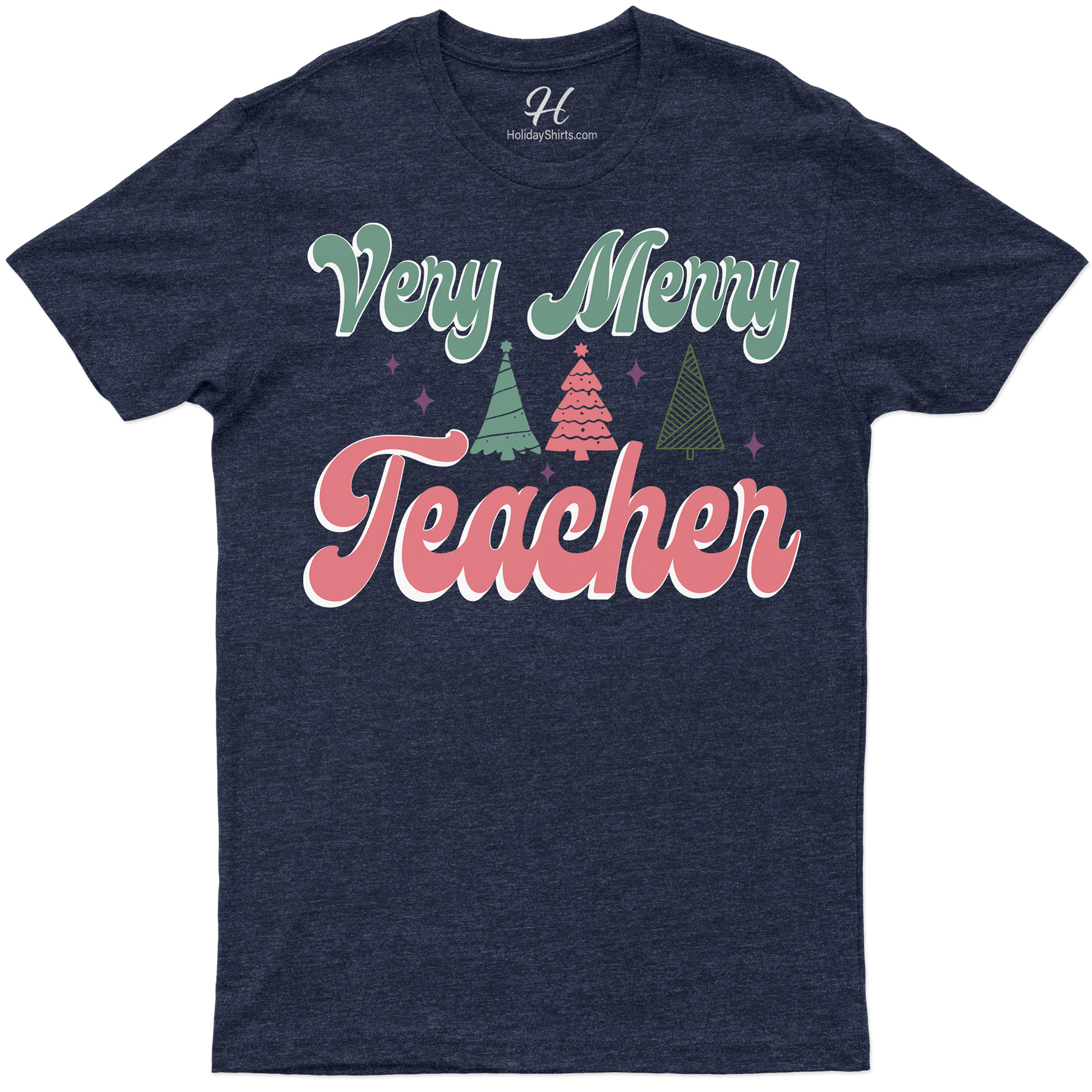 Jolly Teacher’s Holiday Shirt – Merry Christmas