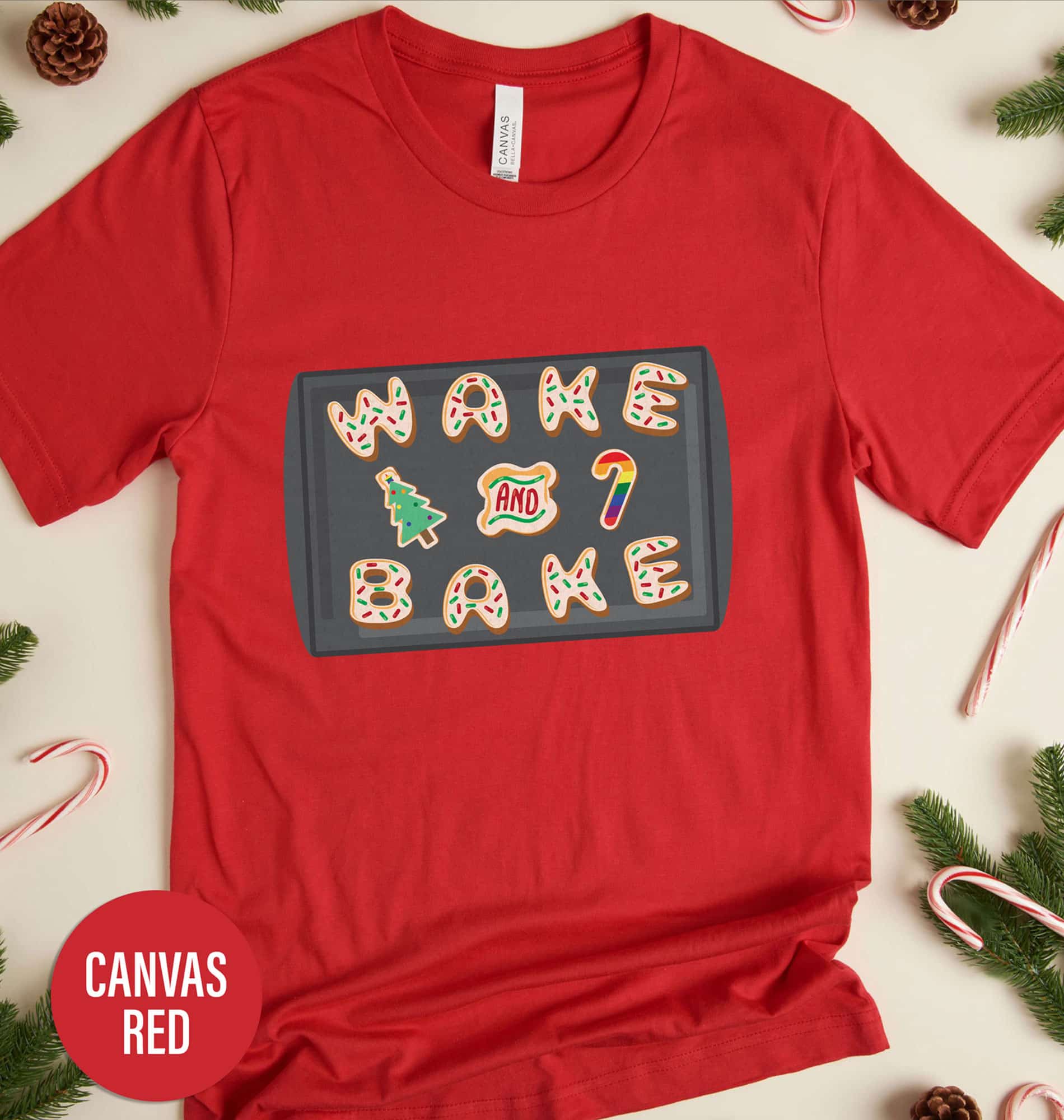 Jolly Wake & Bake Christmas Shirt