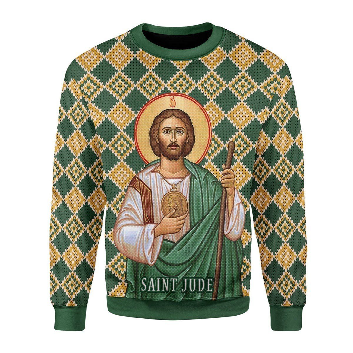 Jude the Apostle Ugly Christmas Sweater | For Men & Women | Adult | US3634- Best Christmas Gifts 2023