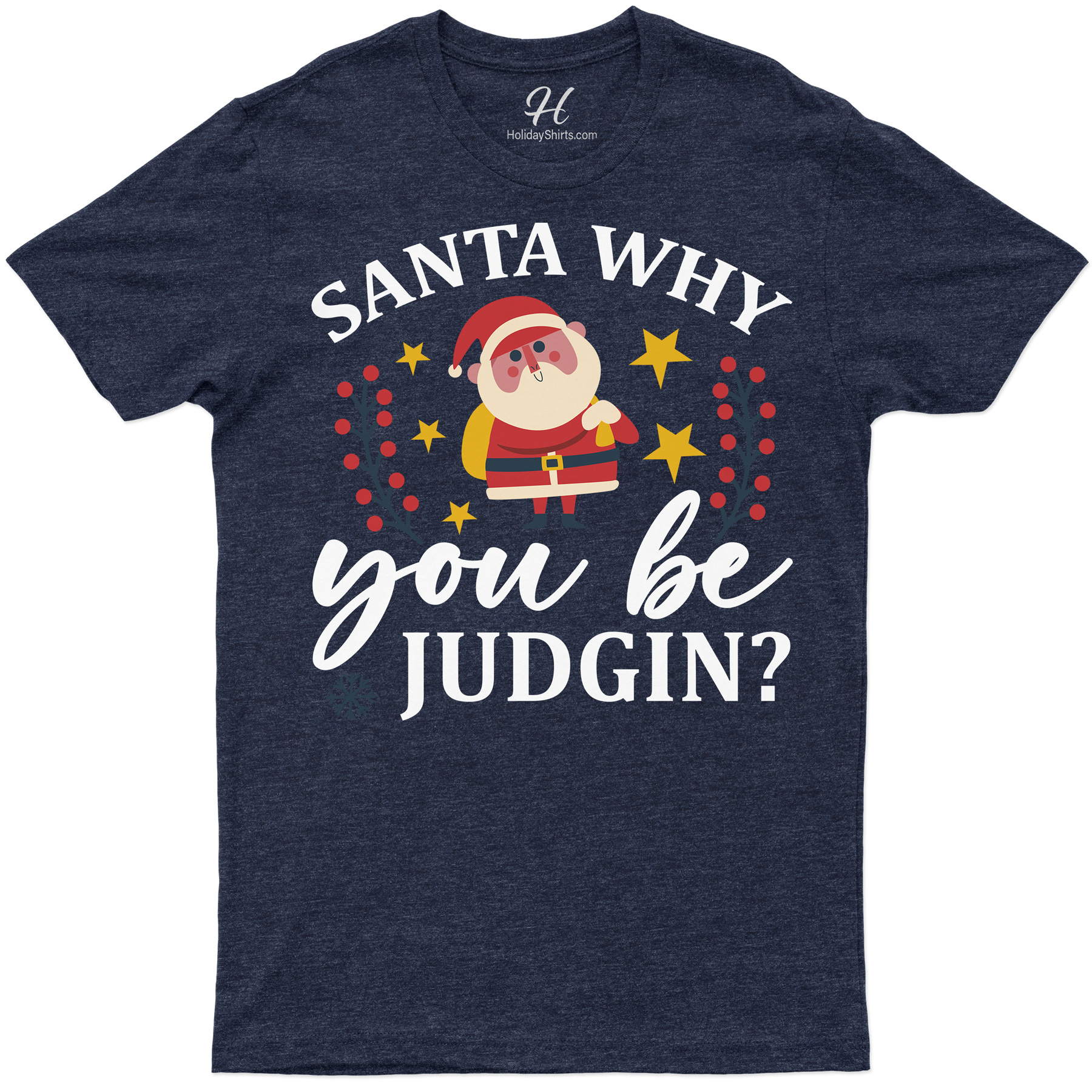 Judging Santa Holiday Shirt – Xmas Special