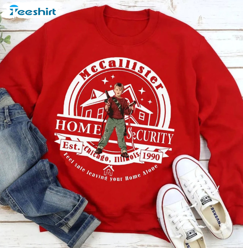 Kevin Mccal Lister Home Security Sweatshirt – Kevin Christmas Unisex T-shirt Tee Tops