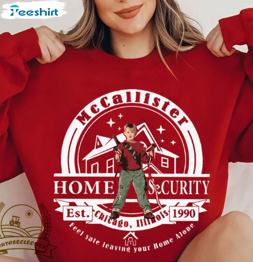 Kevin Mccal Lister Home Security Sweatshirt – Kevin Christmas Unisex T-shirt Tee Tops