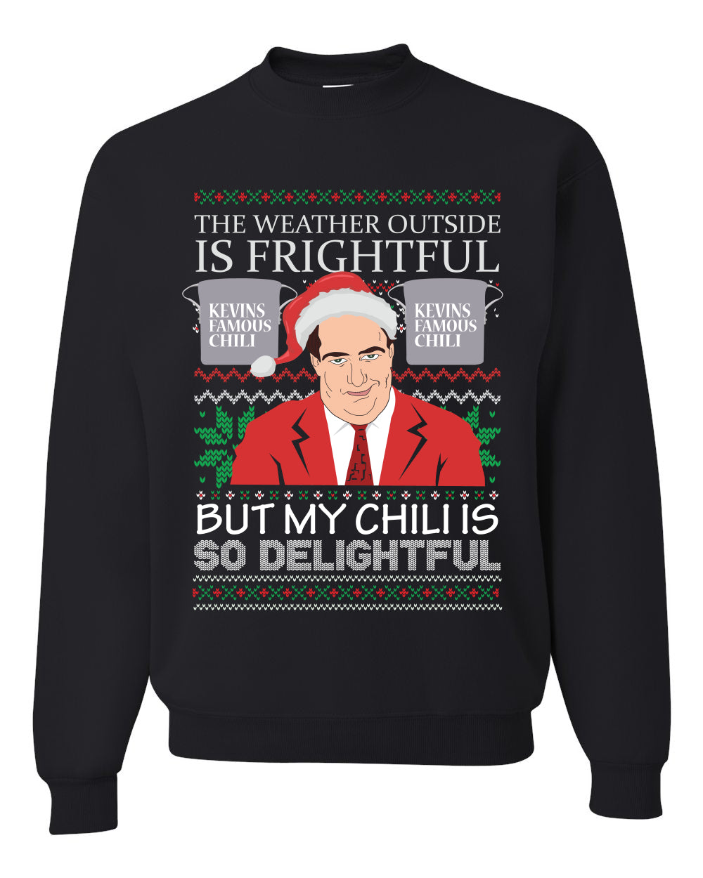 Kevin’s Famous Chili is So Delightful Xmas Merry Ugly Christmas Sweater- Best Christmas Gifts 2023