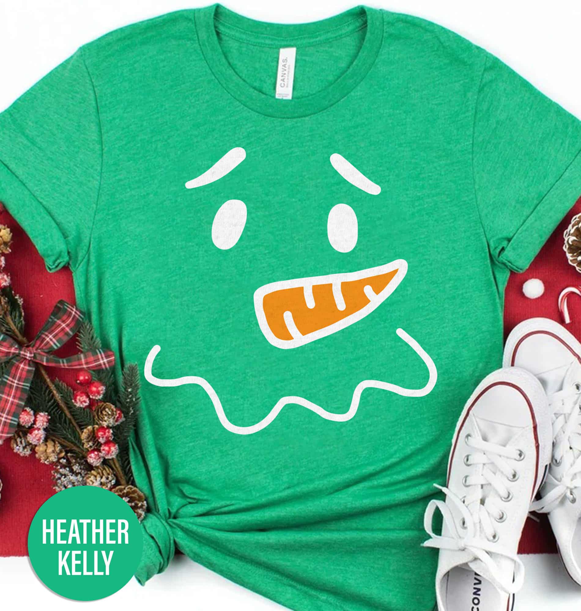 Kids’ Joyful Snowman Shirt – Christmas Special