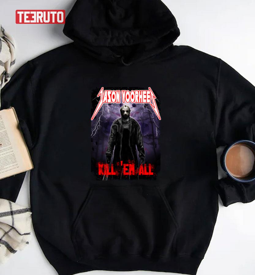 Kill ’em All New Halloween Jason Voohrees Unisex T-Shirt