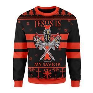 Knight Templar Ugly Christmas Sweater | For Men & Women | Adult | US3351- Best Christmas Gifts 2023