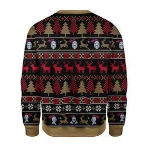 Knight Templar Ugly Christmas Sweater | For Men & Women | Adult | US3583- Best Christmas Gifts 2023