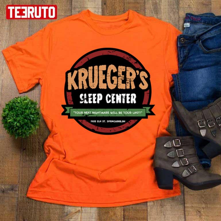 Krueger’s Sleep Center Freddy Krueger Halloween Unisex T-Shirt