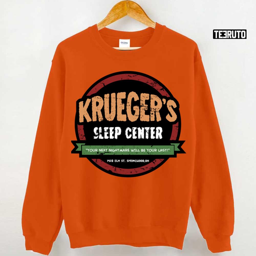 Krueger’s Sleep Center Freddy Krueger Halloween Unisex T-Shirt