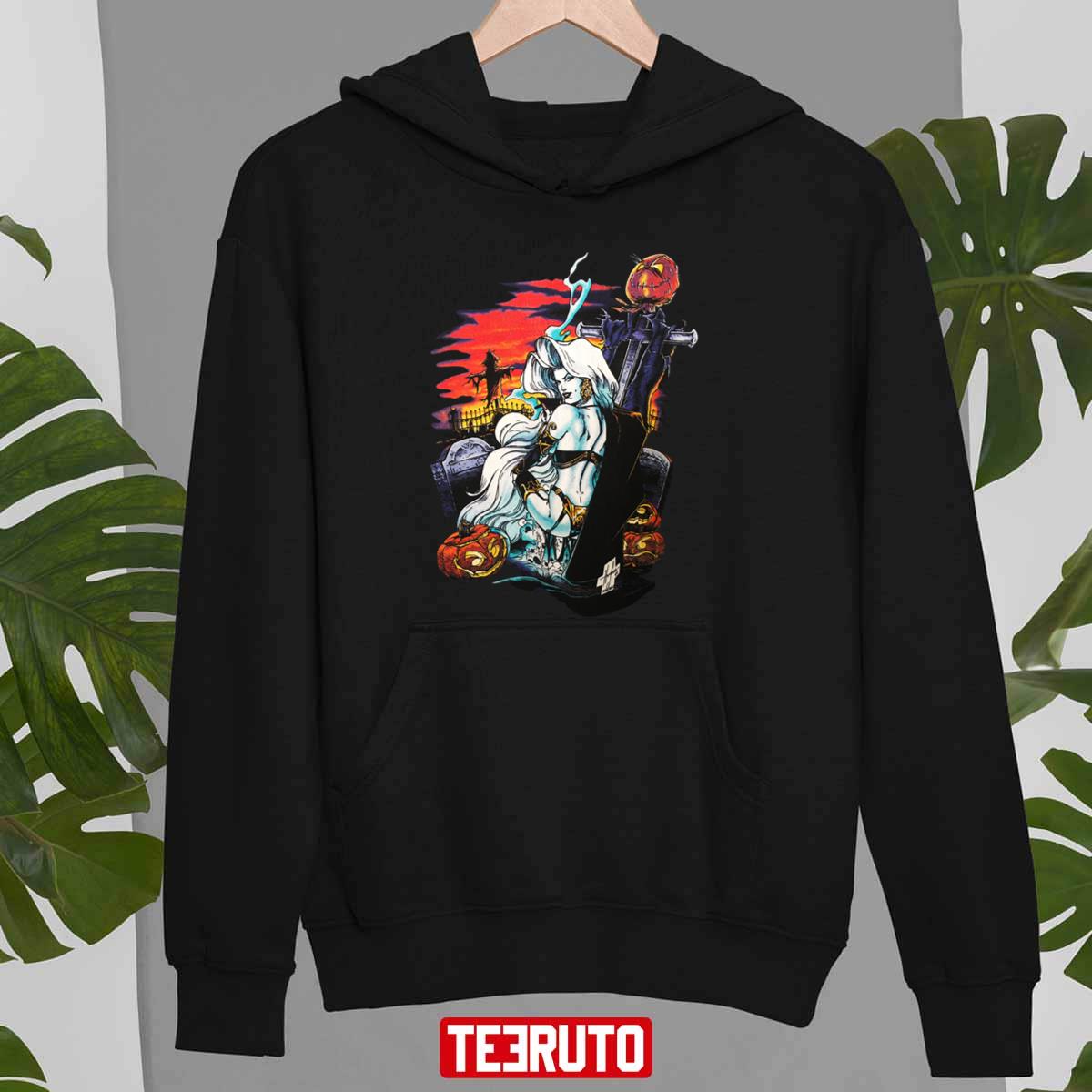 Lady Death Halloween Unisex Sweatshirt