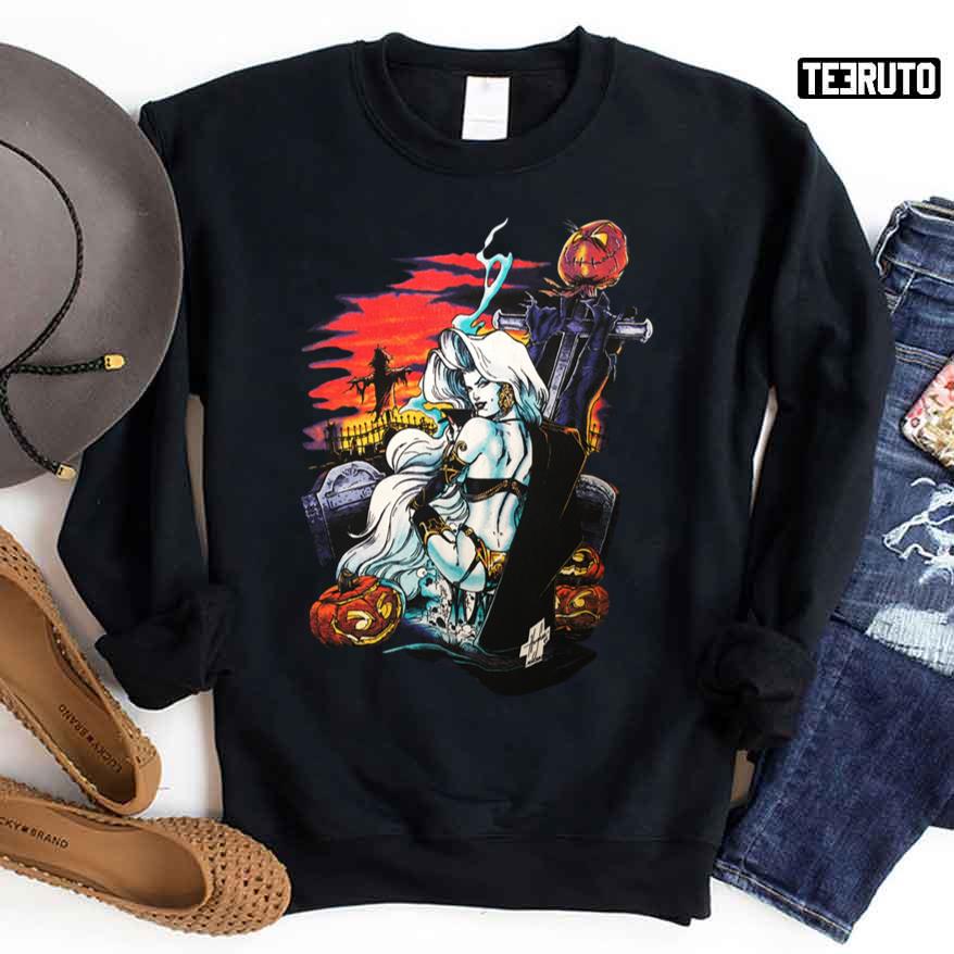 Lady Death Halloween Unisex Sweatshirt