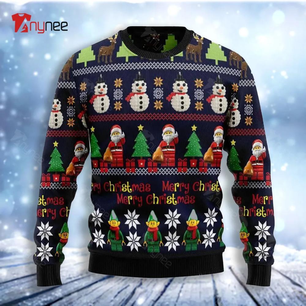 Lego Awesome Ugly Christmas Sweater- Best Christmas Gifts 2023