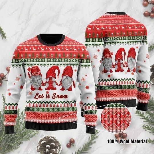 Let It Snow Ugly Christmas Sweater | For Men & Women | Adult | US1150- Best Christmas Gifts 2023