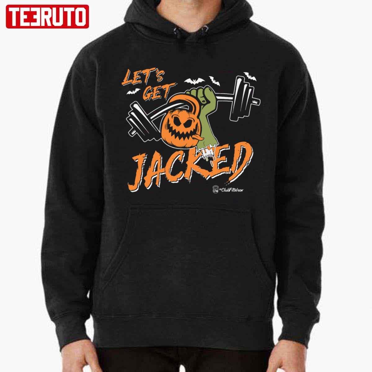 Let’s Get Jacked Pumpkin Halloween Unisex T-Shirt