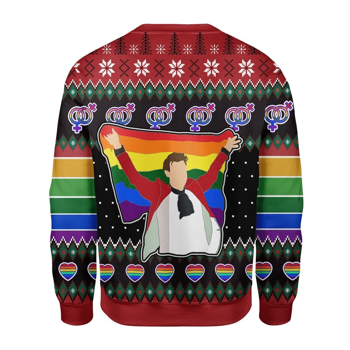 LGBT Ugly Christmas Sweater | For Men & Women | Adult | US3410- Best Christmas Gifts 2023