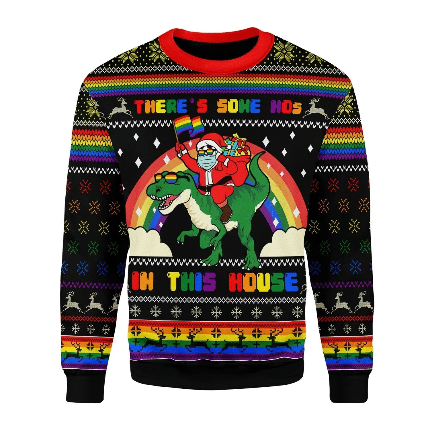 LGBT Ugly Christmas Sweater | For Men & Women | Adult | US3721- Best Christmas Gifts 2023