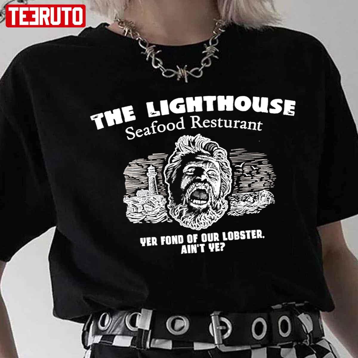 Lighthouse Vintage Horror Film Halloween Willem Dafoe Unisex T-Shirt