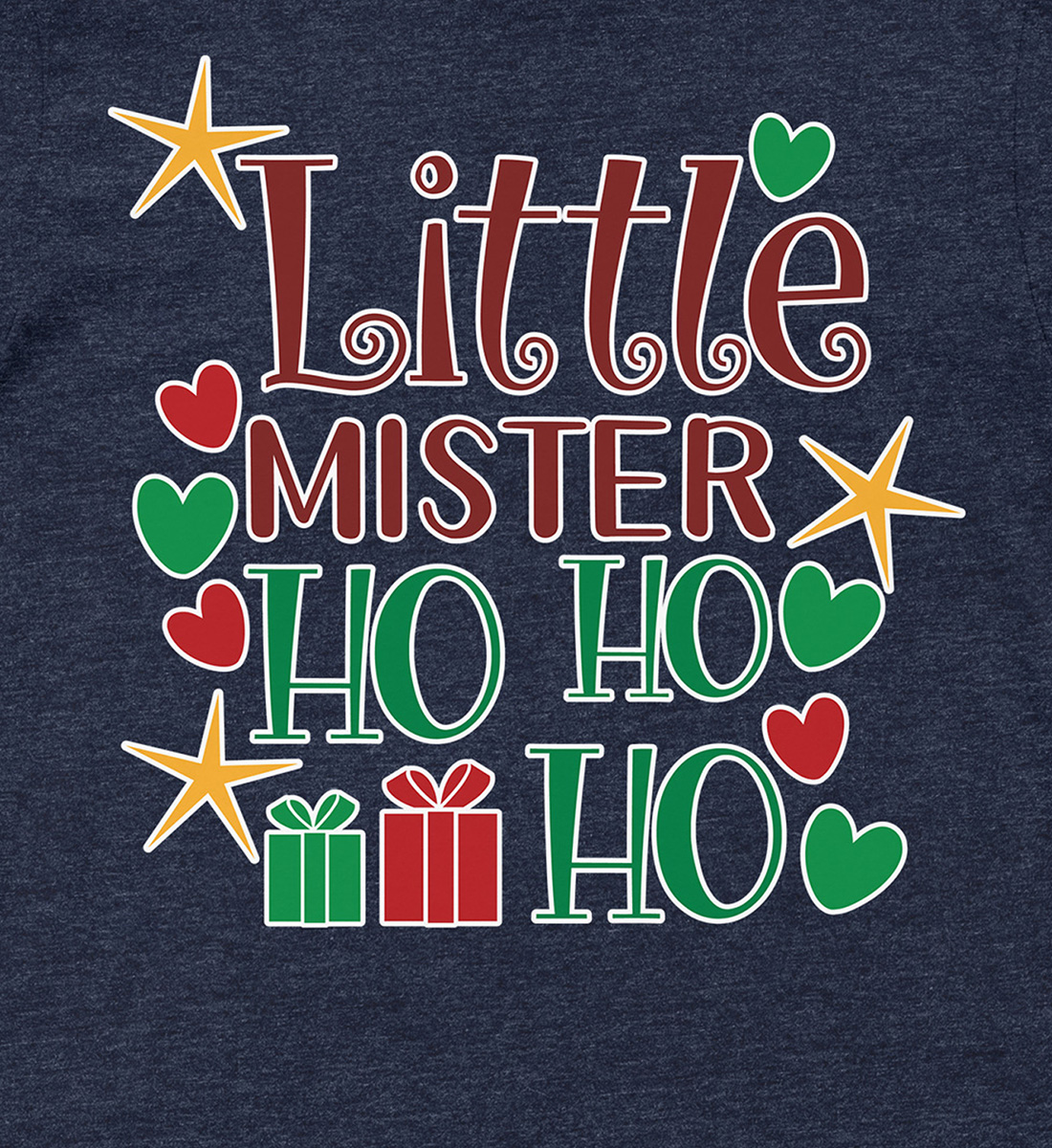 Little Mister HO HO HO Festive Shirt