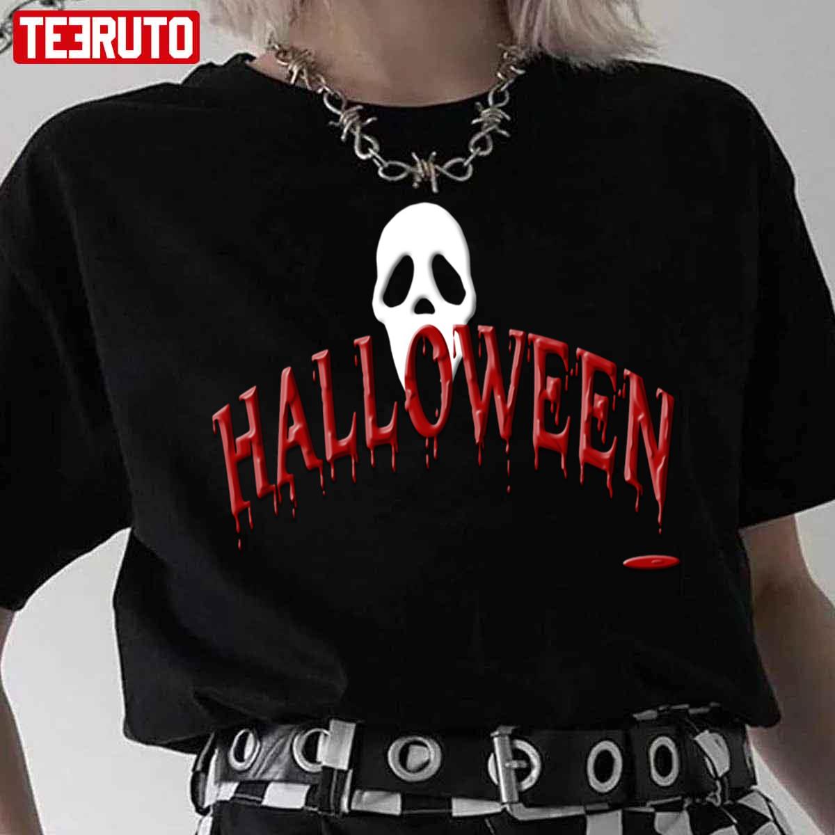 Logo Shostface Blood Halloween Unisex T-Shirt