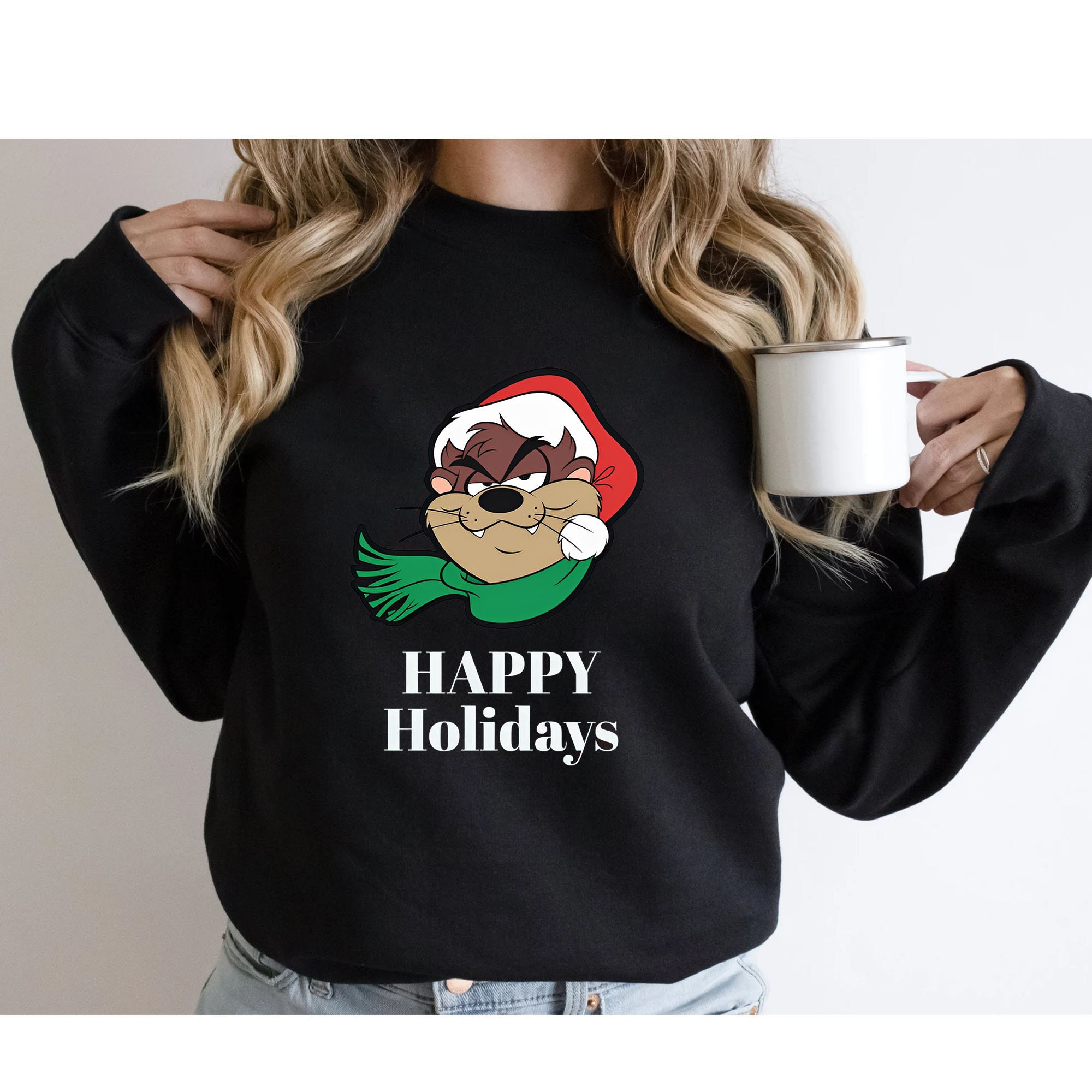 Looney Tunes Happy Holiday Christmas 2022 Sweatshirt