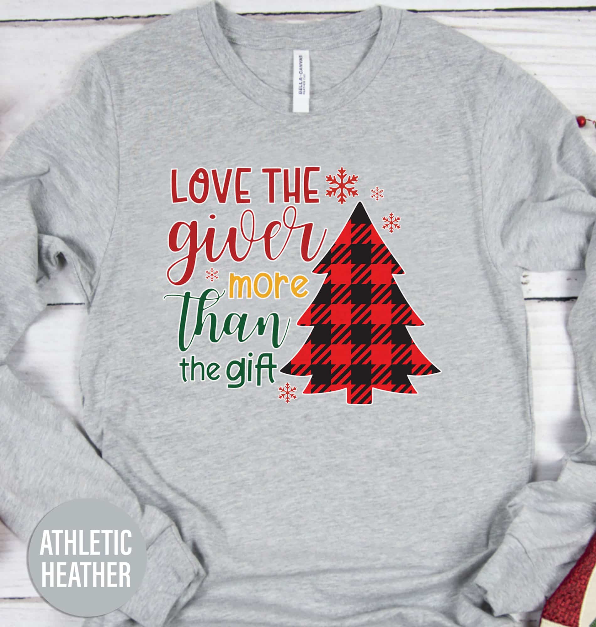 “Love Giver More than Gift” Christmas Shirt