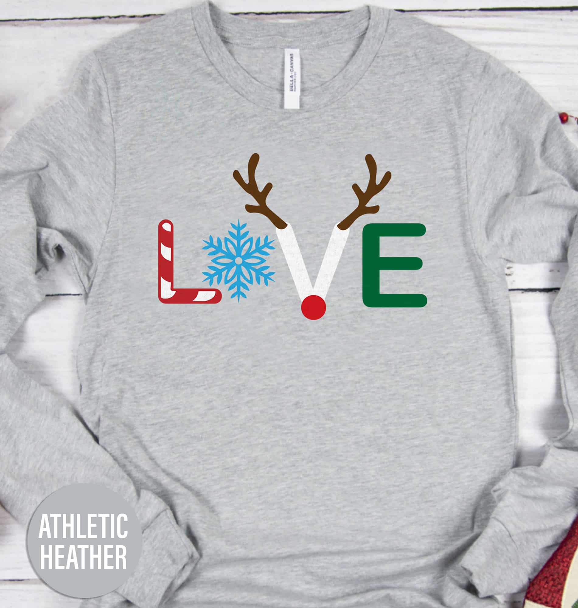 LOVE Snow – Festive Christmas Shirt