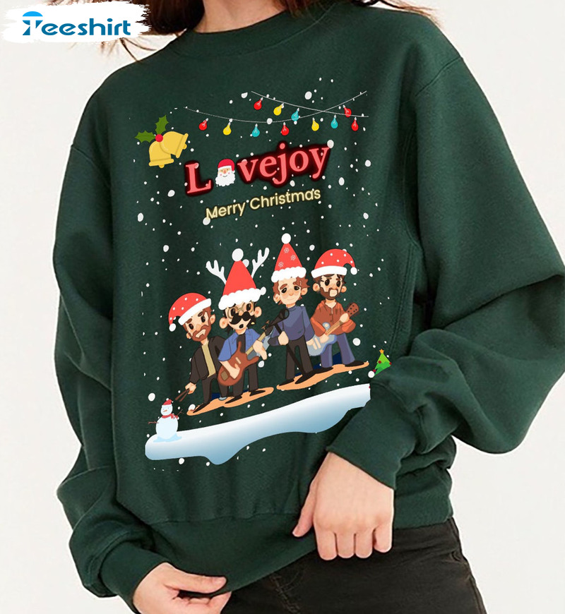 Lovejoy Merry Christmas Shirt, Lovejoy Band Sweatshirt Hoodie