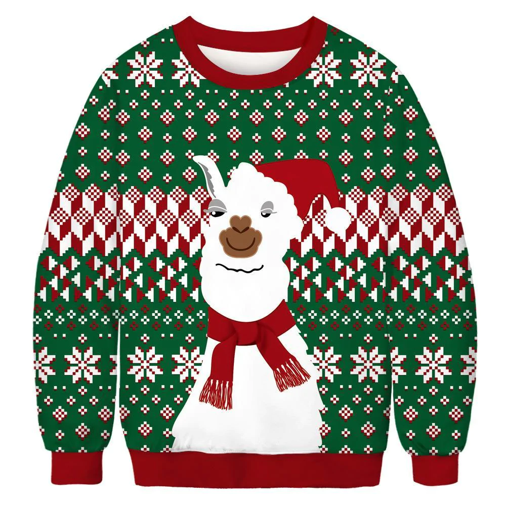 Lovely The Alpaca Christmas Ugly Sweater – Best Christmas Gifts 2023