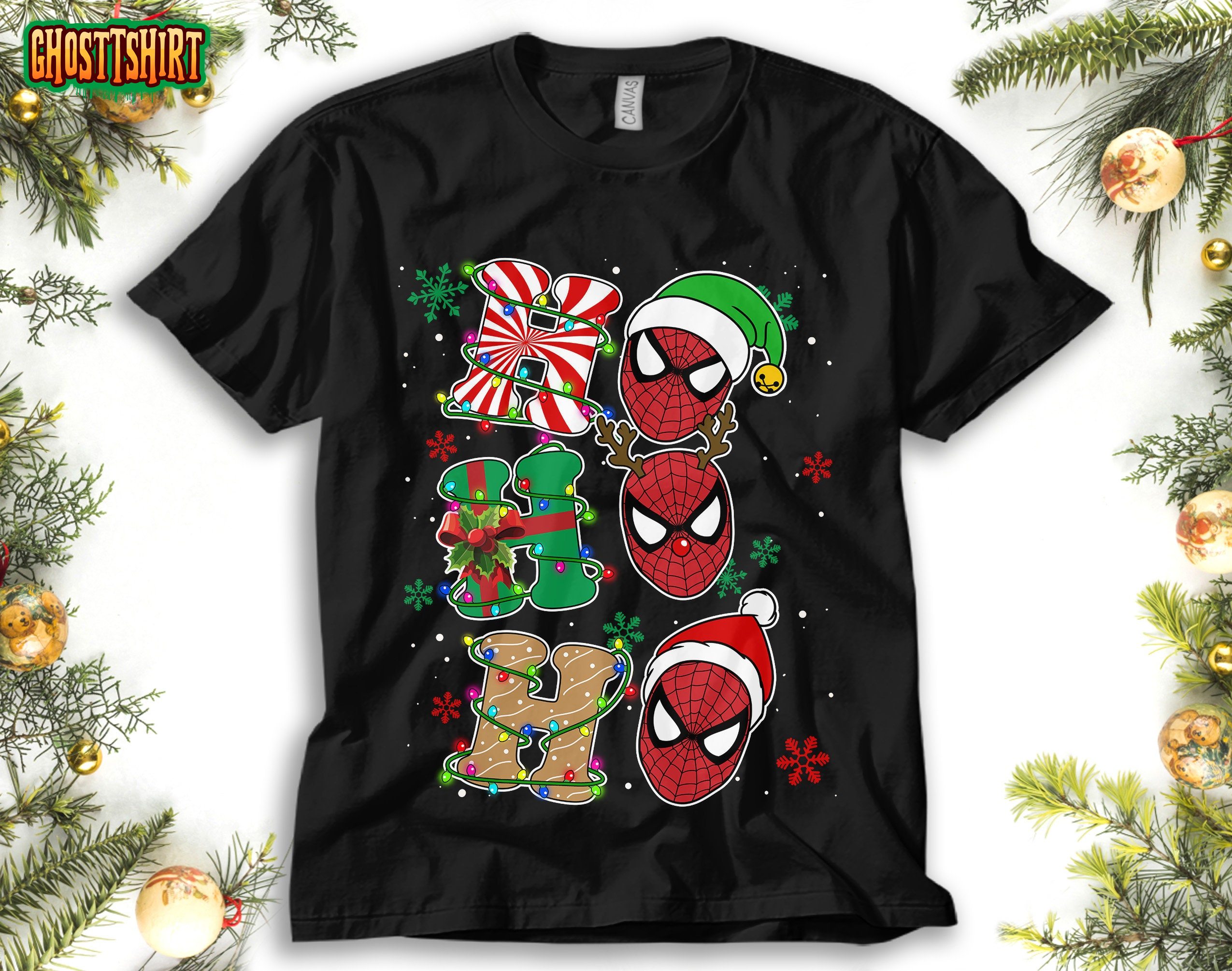 Marvel Santa Deadpool Ho Ho Ho Unisex T-Shirt