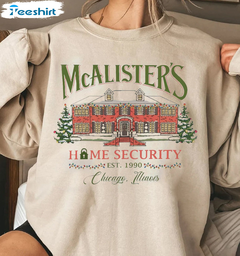 Mccallister’s Home Security Shirt – Christmas Movie Short Sleeve Unisex T-shirt